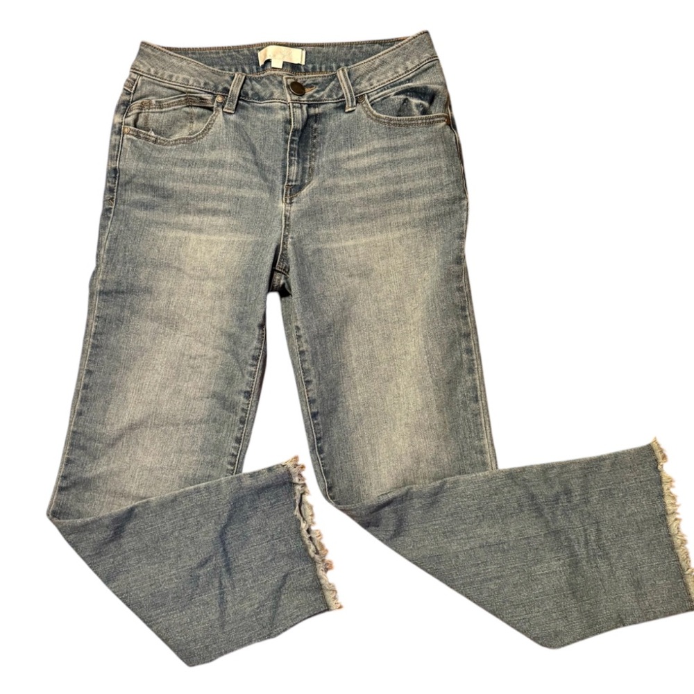 1822 Denim Blue Jeans Straight Leg 6